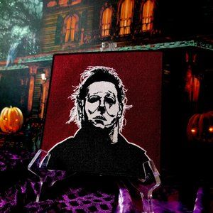 MICHAEL MYERS Glow in the Dark Iron on Patch